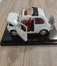 Fiat 500 F 1965 1/24 Fabri Editore Quattroruote (Paraurti Anteriore Mancante)