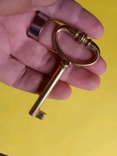  CHIAVE ANTICA IN OTTONE PER