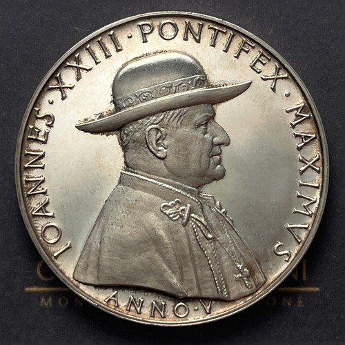Medaglia papa giovanni xxiii - medaglia,