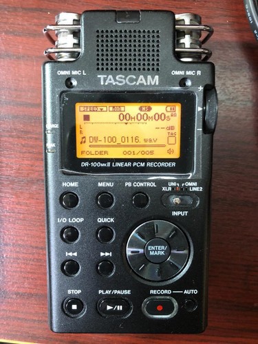 Tascam 100 mkii - tascam, dr-100