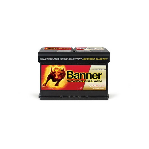 Batterie banner running - batterie,