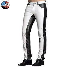 Pantalone jeans biker uomo