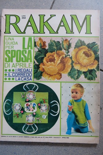 Rakam aprile 1968 rivista - rakam,