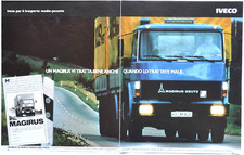 Iveco Magirus deutz Pubblicità advertising clipping 1980 da collezione
