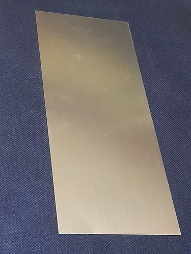 Foglio metallo ottone - di,