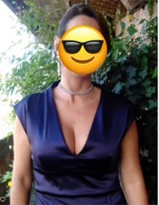 abito donna elegante viola Max Mara