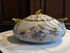 Terrina porcellana dipinta a