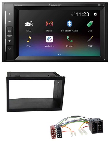 Pioneer dab mp3 2din bluetooth - dab,