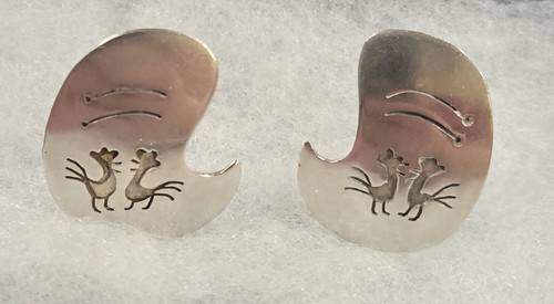 Orecchini vintage argento