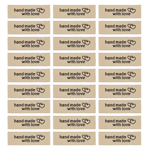 100 pezzi etichette cucire - etichette,