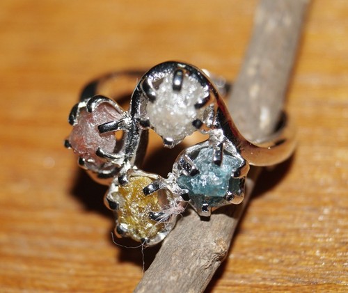 Anello argento sterling con - in,