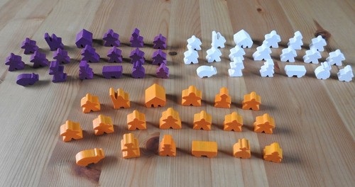 Carcassonne set completo - carcassonne,