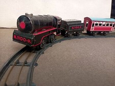 ALEMANNI, Old 50’ “Trenino elettrico 1100”, latta,  original, very good