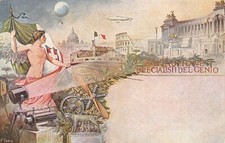 C9348) AVIAZIONE BATTAGLIONE SPECIALISTI DEL GENIO. AEROSTATO E DIRIGIBILE. 