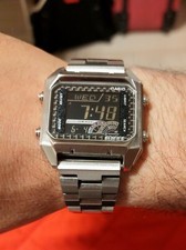 Casio Edifice EFD-1000 – Ultra Rare - Stainless Steel Case – MilTaT Band