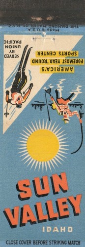 Copertina fiammiferi vintage