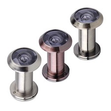 Security Door Eye Spy Hole Peephole Viewer 200 Degree Vision Adjustable Lens Neu