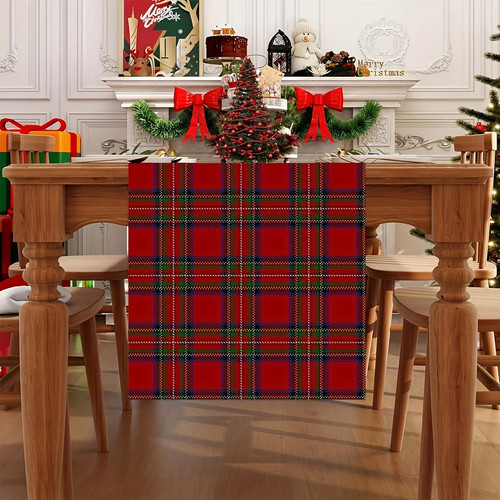 1pz tovaglia plaid - 1pz,