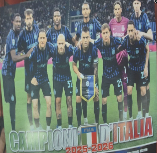 Inter poster campioni - campioni, d'italia
