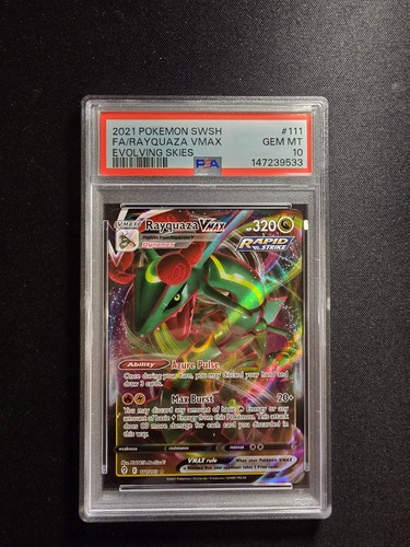 Rayquaza vmax evolving skies - rayquaza,