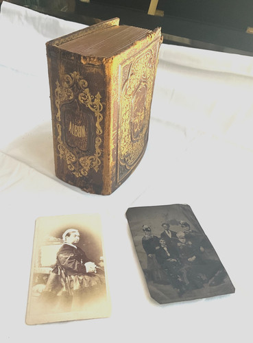Album fotografico vintage fine