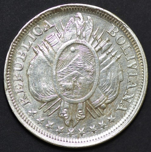 1896 bolivia pts zecca - pts, es,