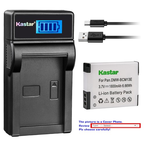 Kastar battery lcd charger for - battery,