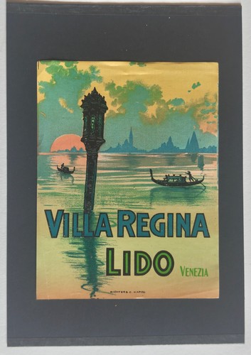 Luggage label hotel villa - label,