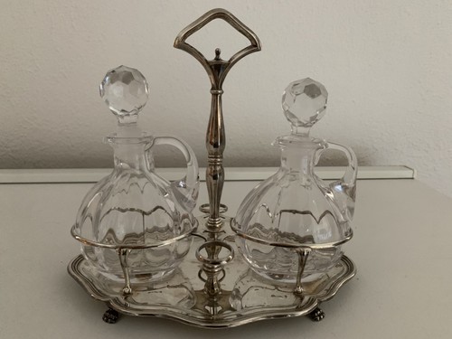 Set olio aceto antico - aceto, argento