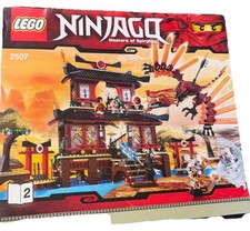LEGO - Ninjago 2507 Fire Template Instructions manual booklet #2 Only