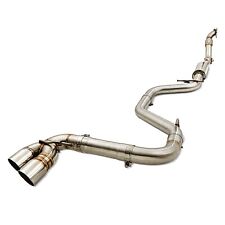 SISTEMA DI SCARICO TURBO POSTERIORE INOX RACE PER AUDI TT MK2 8J 2.0 TFSI 06-10