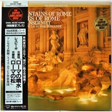 AUDIOPHILE SUPER ANALOG DISC KING RECORDS JAPAN OBI RESPIGHI Pines Rome ANSERMET