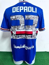 MAGLIA SAMPDORIA DEPAOLI X VIALLI MATCH WORN ISSUE SHIRT JERSEY COA 2023/2024