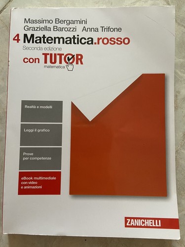 Matematica rosso zanichelli - 4,