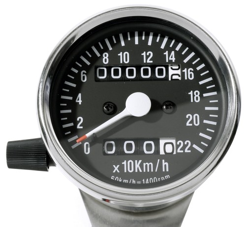 Mini tachimetro cromato - 60, mm