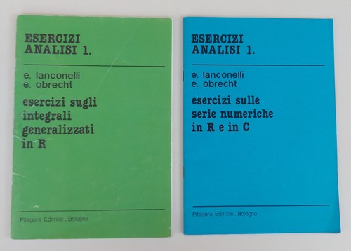 Esercizi analisi integrali e - esercizi, 1