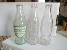 Bottigliette Coca Cola vetro vuota  vintage bottiglietta Acqua Minerapneri