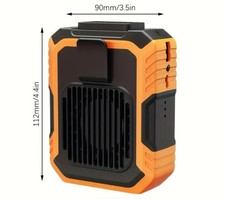 Ventilatore da Vita, Ricaricabile USB, Powerbank, LED 