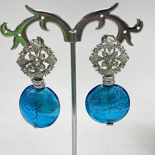 Orecchini pendenti murano - orecchini,