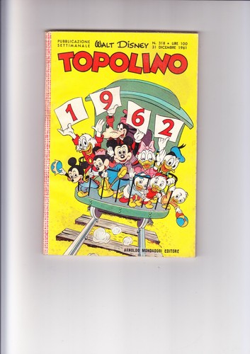 Topolino 318 cover benvenuto - topolino,