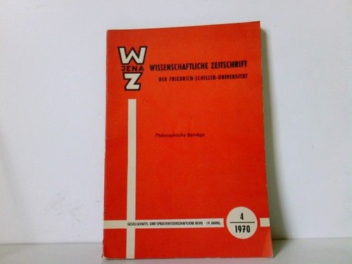 Wissenschaftliche zeitschrift - wissenschaftliche,