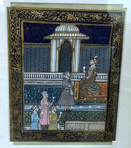 Antico dipinto mughal - antico,
