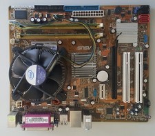 Scheda madre ASUS P5KPL-VM Socket 775 +CPU P4 631 +2x1GB RAM Testata Funzionante