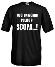 Maglia vuoi mondo pulito - un,