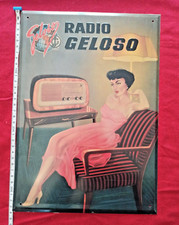 Tabella in latta pubblicitaria