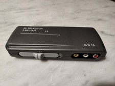 Commutatore Audio Video RCA 3 Ingressi 1 Uscita