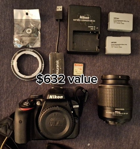 Nikon d3300 dlsr - ,