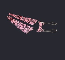 Set intimo rave rosa e nero