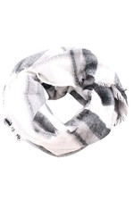 ZARA Sciarpa con frange Donna