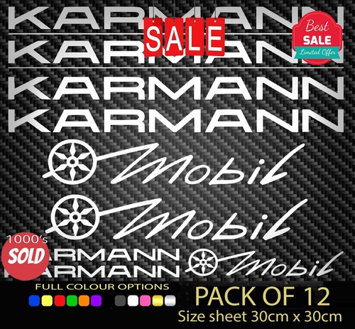Karmann vinile decalcomania - karmann,